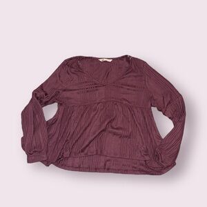 SO Juniors Peplum Top - Size M NWOT